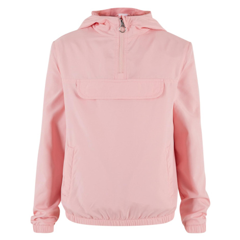 Dívčí bunda Basic Pullover - růžová Urban Classics