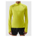 Pánské běžecké rychleschnoucí tričko s dlouhými rukávy 4F - zelené
