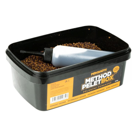 Mikbaits Method pelet box 400g + 120ml Activator - Pampeliška