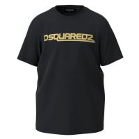 Tričko dsquared d2lt14u relax maglietta černá