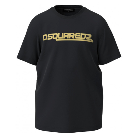 Tričko dsquared d2lt14u relax maglietta černá Dsquared²