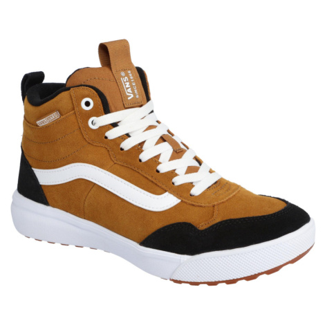 VANS-MN Range EXP HI VansGuard (Suede) golden brown/white Hnědá