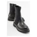 LuviShoes ALIAS Black Women's Scuba Boots