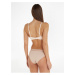 Béžová dámská push-up podprsenka Calvin Klein Underwear Seductive Comfort