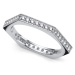 Oliver Weber Nadčasový stříbrný prsten s kubickými zirkony Edge 63266 57 mm