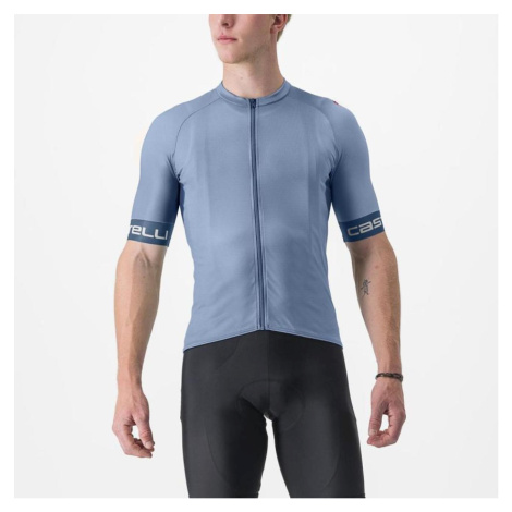 CASTELLI Cyklistický dres s krátkým rukávem - ENTRATA VI - světle modrá