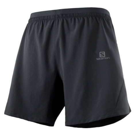 Salomon CROSS 7'' SHORTS NO L M Pánské šortky, černá, velikost