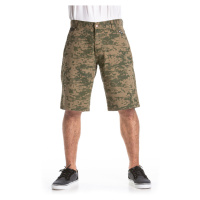 Meatfly Bobber 18 Shorts C - Olive / Binary Camo | Zelená