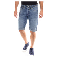 Pepe Jeans pánské modré džínové šortky