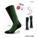Ponožky Lasting WSM 85% Merino - zimní treking - zelené