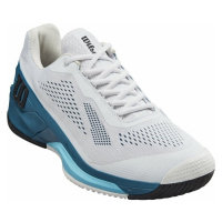 Wilson Rush Pro 4.0 Mens Tennis Shoe White/Blue Coral/Blue Alton Pánské tenisové boty