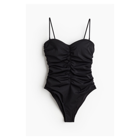 H & M - Medium Shape Swimsuit - černá H&M