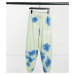 COLLUSION Unisex oversized joggers with print in tie dye-Multi