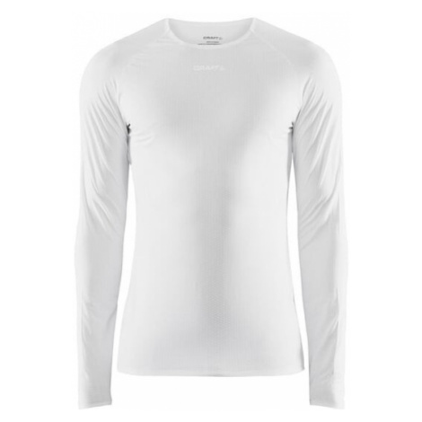 Pánské tričko CRAFT PRO Dry Nanoweight LS bílá
