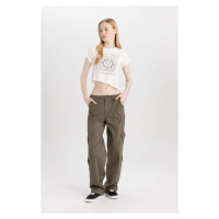 DEFACTO Gabardine Trousers