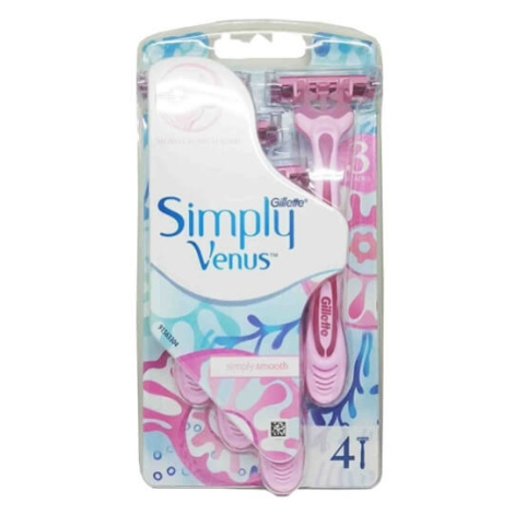 Gillette Pohotová holítka Simply Venus 3 3 ks