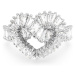 Swarovski Romantický prsten se srdíčkem Cupidon 5648291