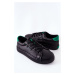 Children's Leather Sneakers BIG STAR DD374147 Black