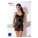 Košilka Passion Ana Chemise black Barva: Černá