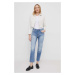 Džíny Pepe Jeans STRAIGHT JEANS HW dámské, high waist, PL204592MI7