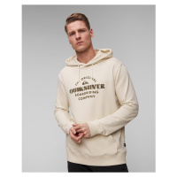 Béžová Pánská Mikina Quiksilver Tradesmith Hoodie