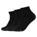 Skechers 3PPK Basic Quarter Socks Černá