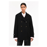Kabát manuel ritz women`s jacket černá