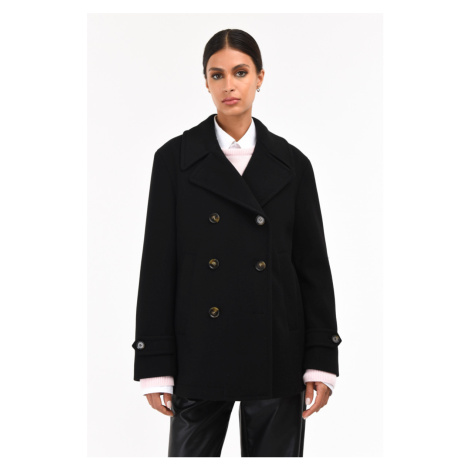 Kabát manuel ritz women`s jacket černá