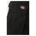 Bavlněné šortky Dickies Millerville černá barva, DK0A4XEDBLK1-BLACK