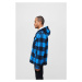 Pánská zateplená košile Brandit Lumberjacket Hooded - black/blue