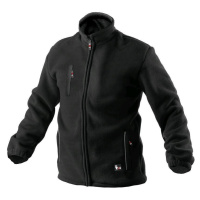 CXS OTAWA Pánská fleecová bunda černá 124000180097