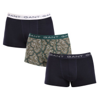 GANT 3PACK pánské boxerky vícebarevné M