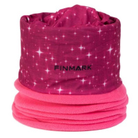 Finmark FSW-228 Dámský multifunkční šátek s fleecem, růžová, velikost