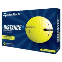 TaylorMade Distance+ Golf Ball Yellow