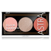 Astra Make-up Palette Glow Garden paleta rozjasňovačů odstín Unconvential Sakura 7,5 g