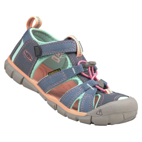 Dětské sandály Keen Seacamp II CNX JR Dětské velikosti bot: / Barva: šedá
