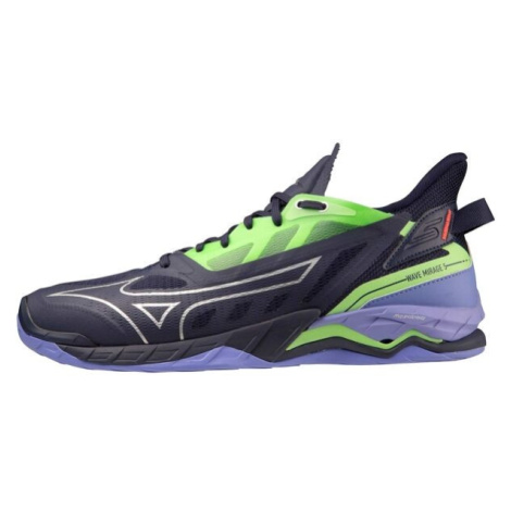 Mizuno WAVE MIRAGE 5 Pánská sálová obuv, tmavě modrá, velikost 42.5