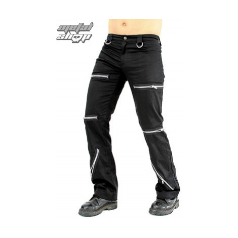 kalhoty pánské Black Pistol - Destroy Pants Denim Black - B-1-20-001-00