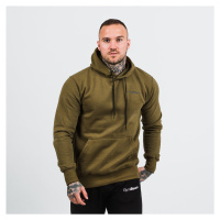 GymBeam Mikina Athlete Military Green Black