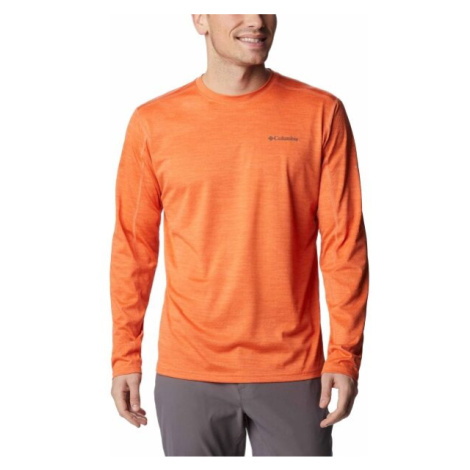 Columbia ALPINE CHILL ZERO LS Pánské funkční tričko, oranžová, velikost