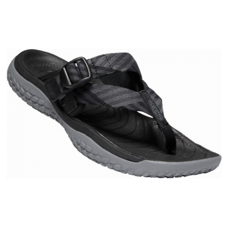 KEEN SOLR TOE POST W Dámské žabky 10012348KEN01 black/steel grey