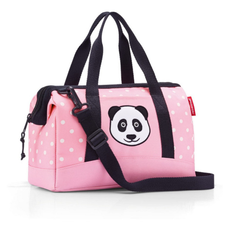 Cestovní taška Reisenthel Allrounder XS kids Panda dots pink
