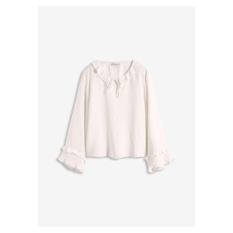 Halenka v boho stylu, z jemné viskózové směsi Bonprix