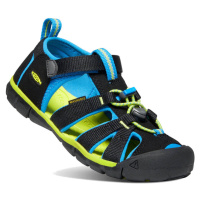 KEEN Dětské sandály SEACAMP 1022969 black/brilliant blue