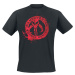 Star Wars The Mandalorian - Red Logo Tričko černá