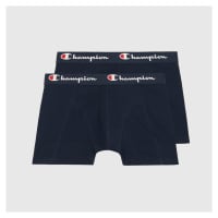 Champion Men‘s Smooth Seam Boxers 2Pack Blue