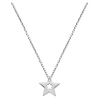 Hot Diamonds Stříbrný náhrdelník s hvězdičkou Amulets DP722
