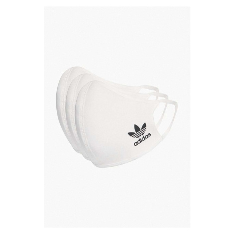 Ochranná rouška adidas Originals Face Covers XS/S 3-pack HB7855-white