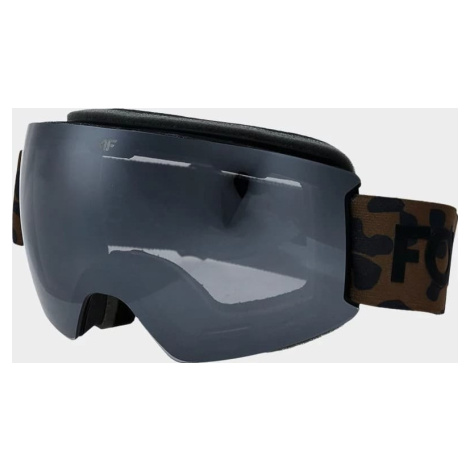 Dámské snowboardové brýle 4FAW22AGOGF015 hnědé