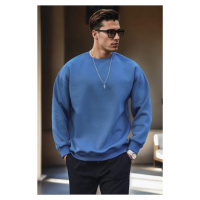 70650 Dewberry Oversize Men Sweatshirt-INDIGO